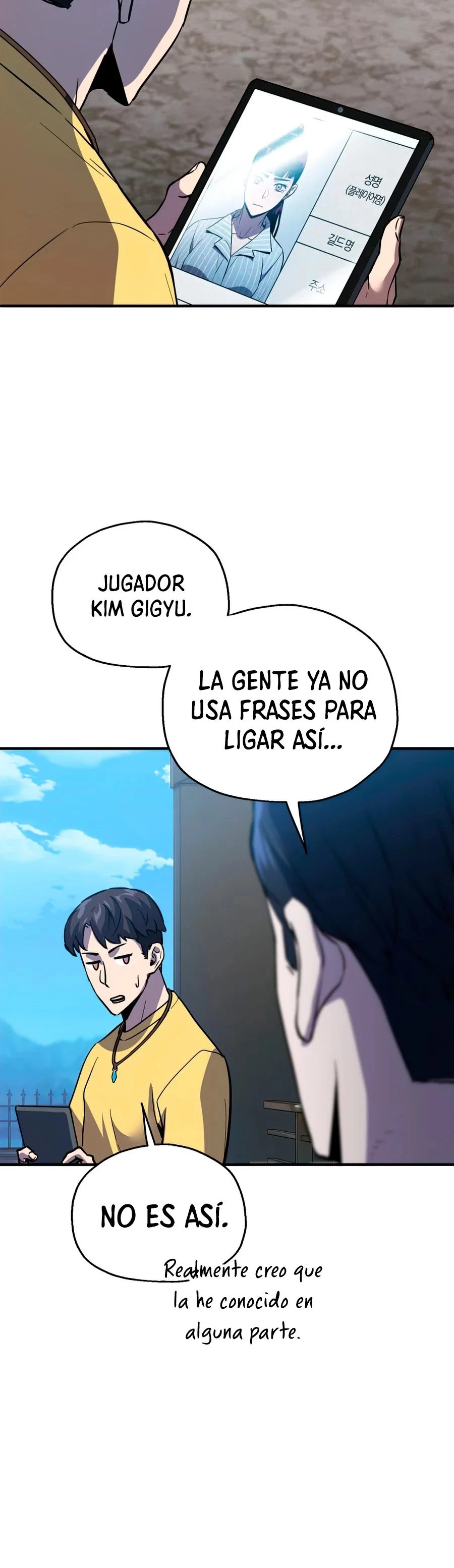 El jugador que no puede subir de nivel Capitulo 44 página 9