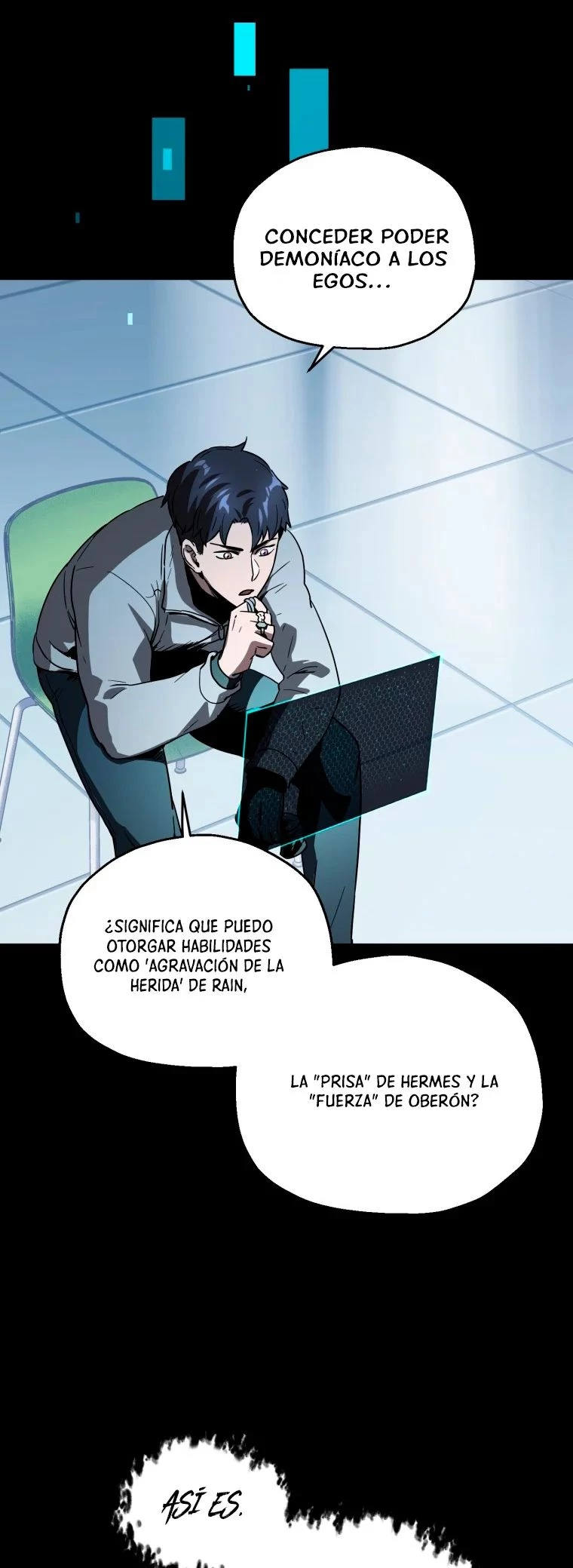 El jugador que no puede subir de nivel Capitulo 46 página 20