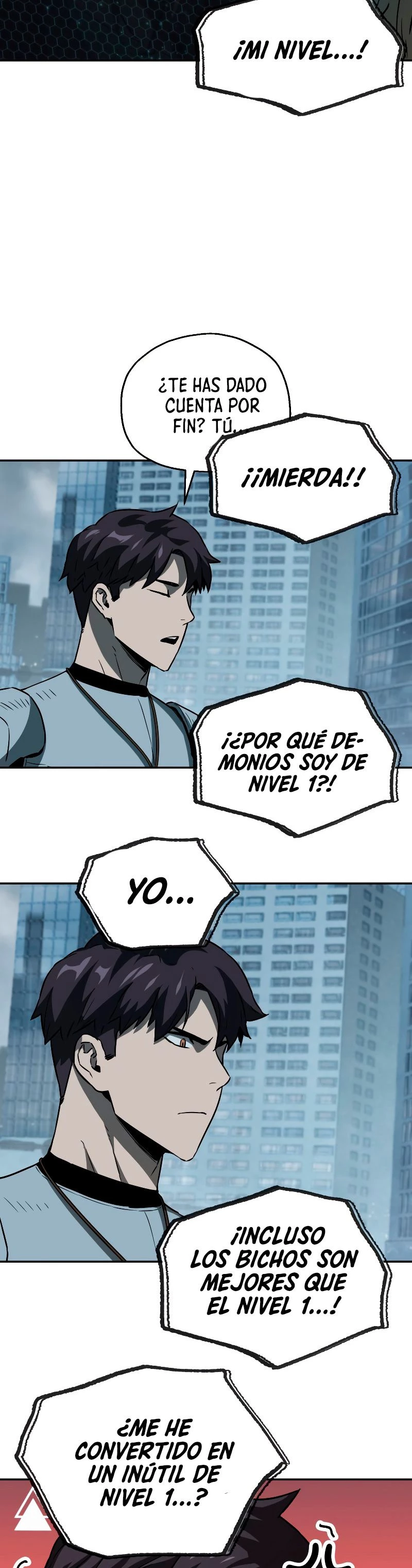 El jugador que no puede subir de nivel Capitulo 55 página 33
