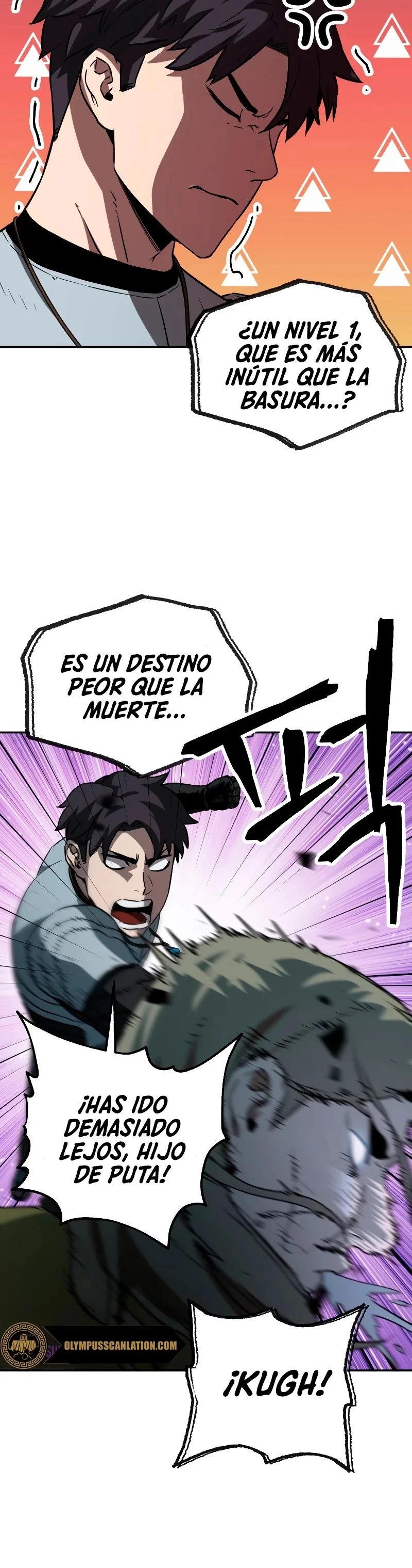 El jugador que no puede subir de nivel Capitulo 55 página 34