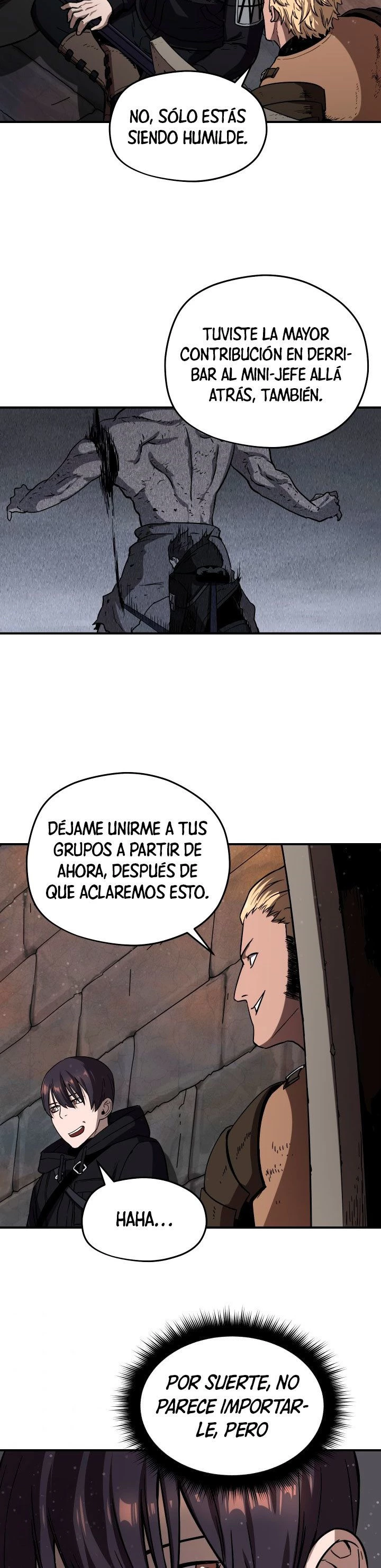 El jugador que no puede subir de nivel Capitulo 6 página 19