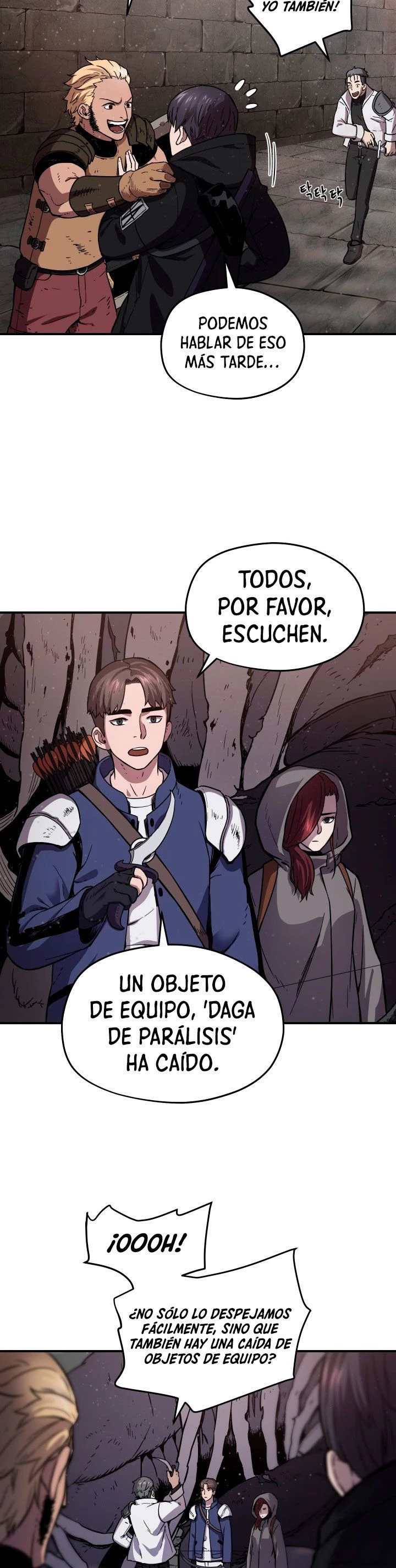 El jugador que no puede subir de nivel Capitulo 7 página 3
