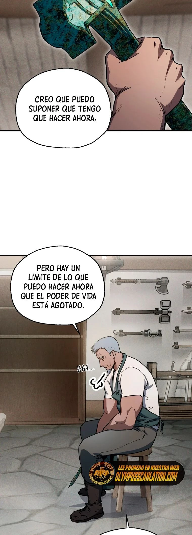 El jugador que no puede subir de nivel Capitulo 73 página 61