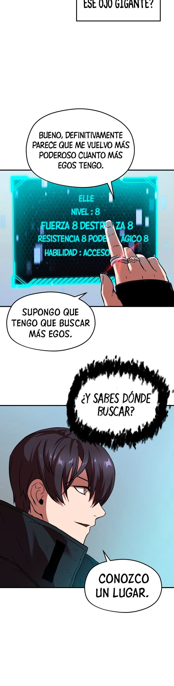 El jugador que no puede subir de nivel Capitulo 8 página 31