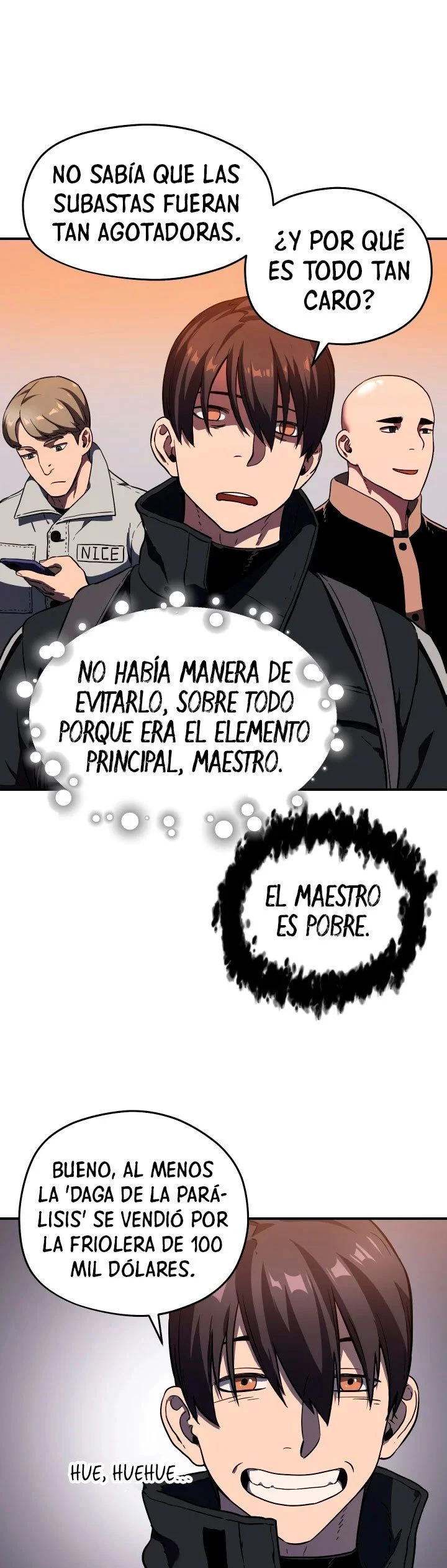 El jugador que no puede subir de nivel Capitulo 8 página 36