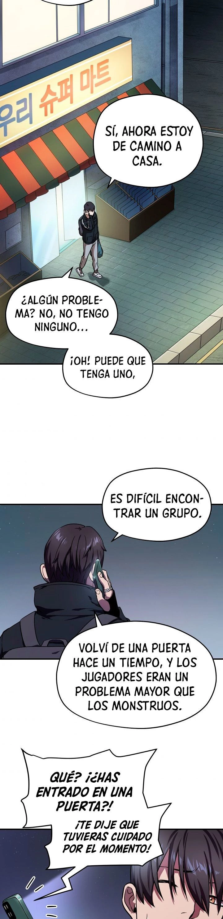 El jugador que no puede subir de nivel Capitulo 8 página 38