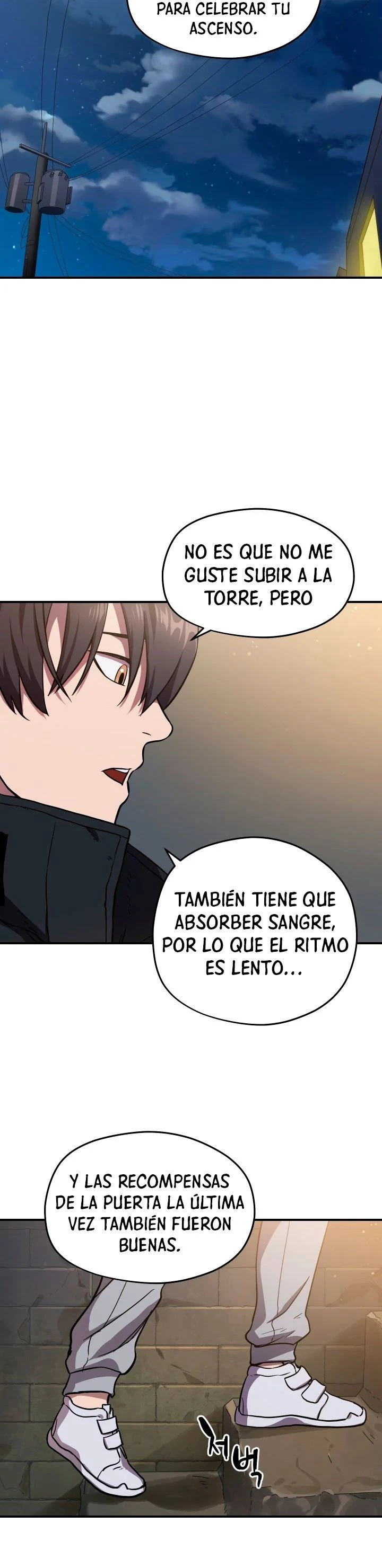 El jugador que no puede subir de nivel Capitulo 8 página 40