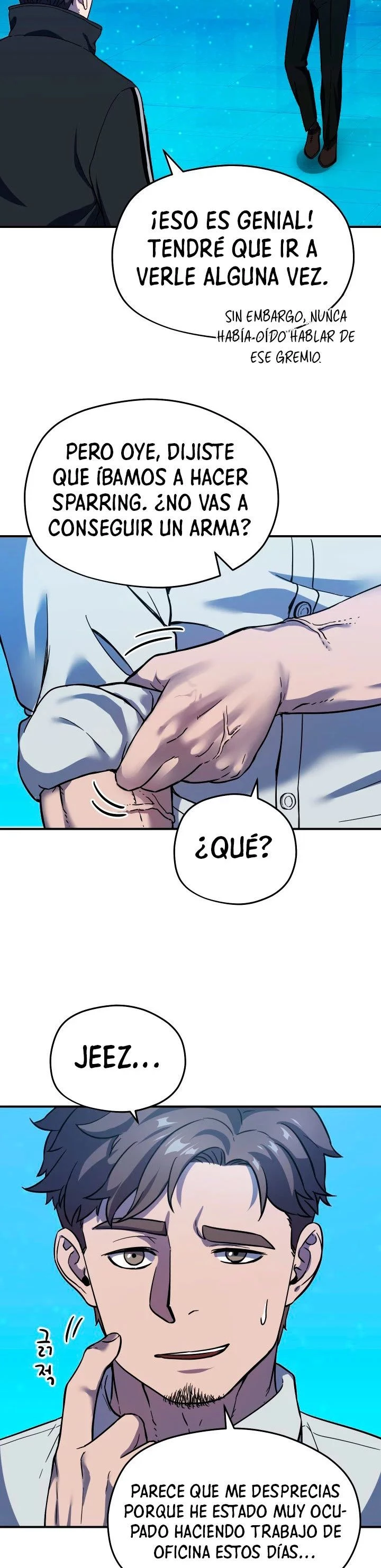 El jugador que no puede subir de nivel Capitulo 9 página 16