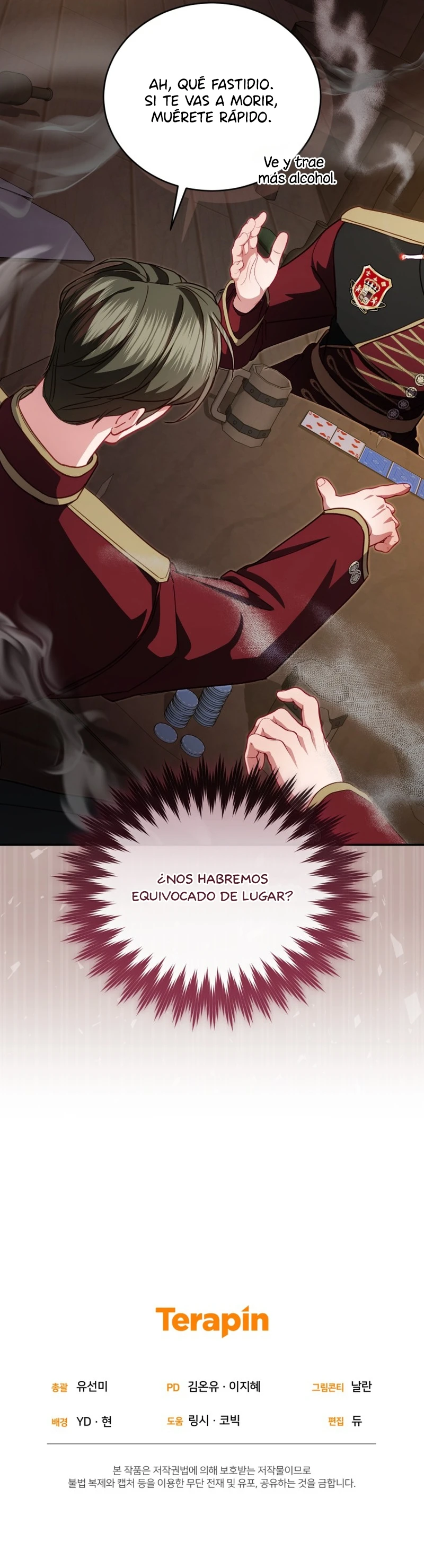 Soy la única que no sabía que la villana era un hombre. Capitulo 37 página 21