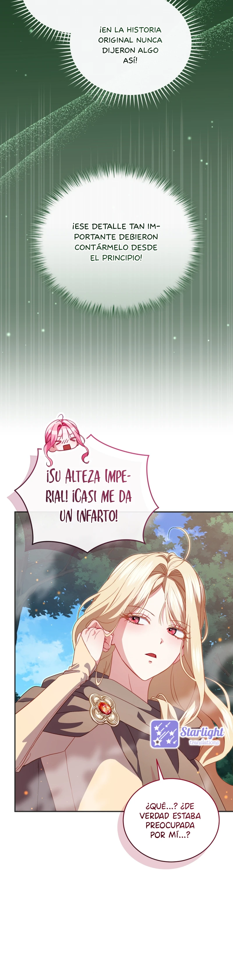 Soy la única que no sabía que la villana era un hombre. Capitulo 39 página 20