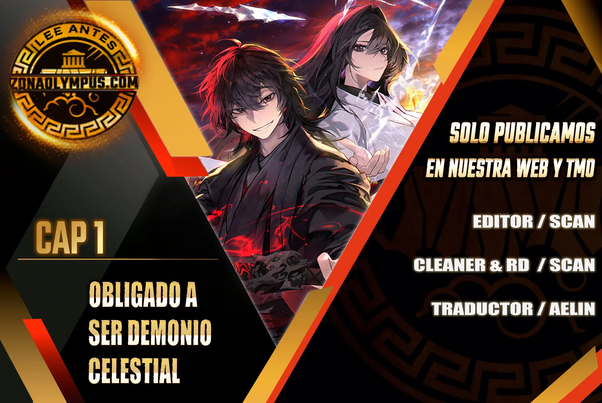 Obligado a ser Demonio Celestial Capitulo 1 página 2