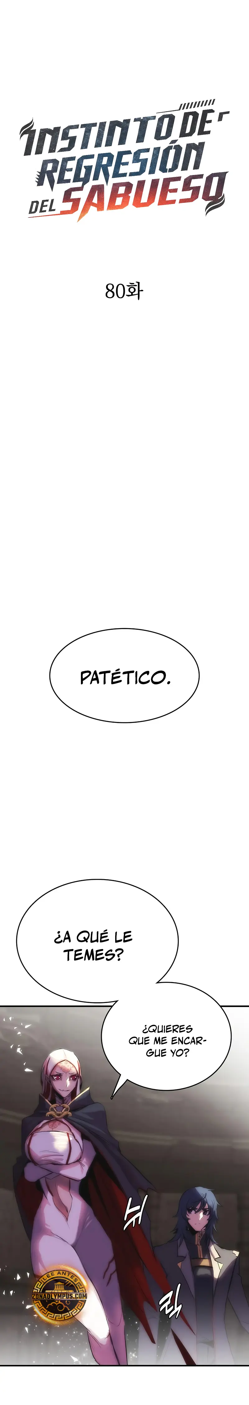 Instinto de regresión del sabueso Capitulo 80 página 8