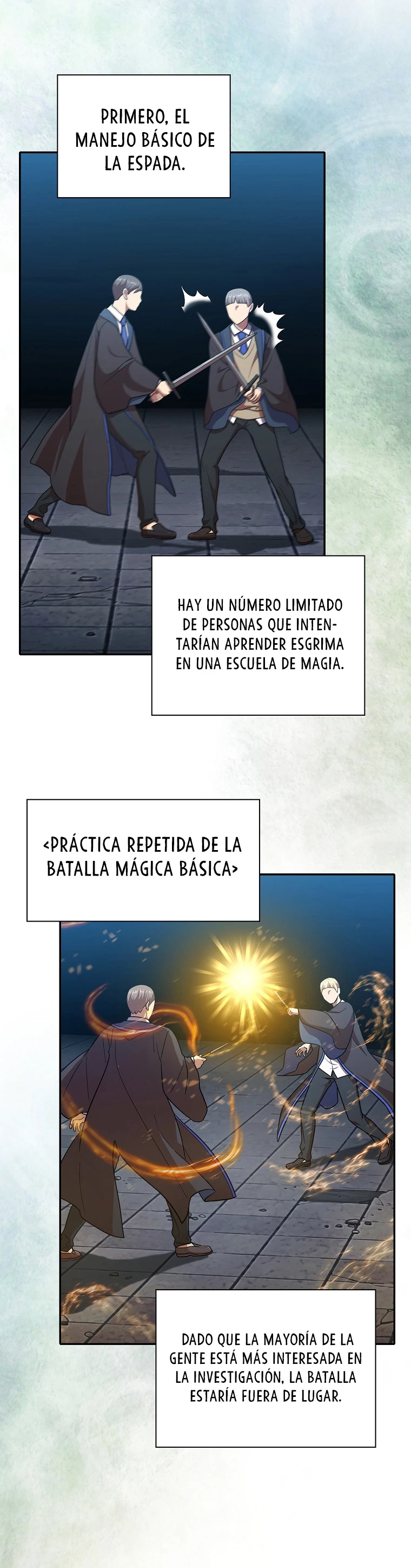 La vida de un mago de la academia de magia Capitulo 13 página 34