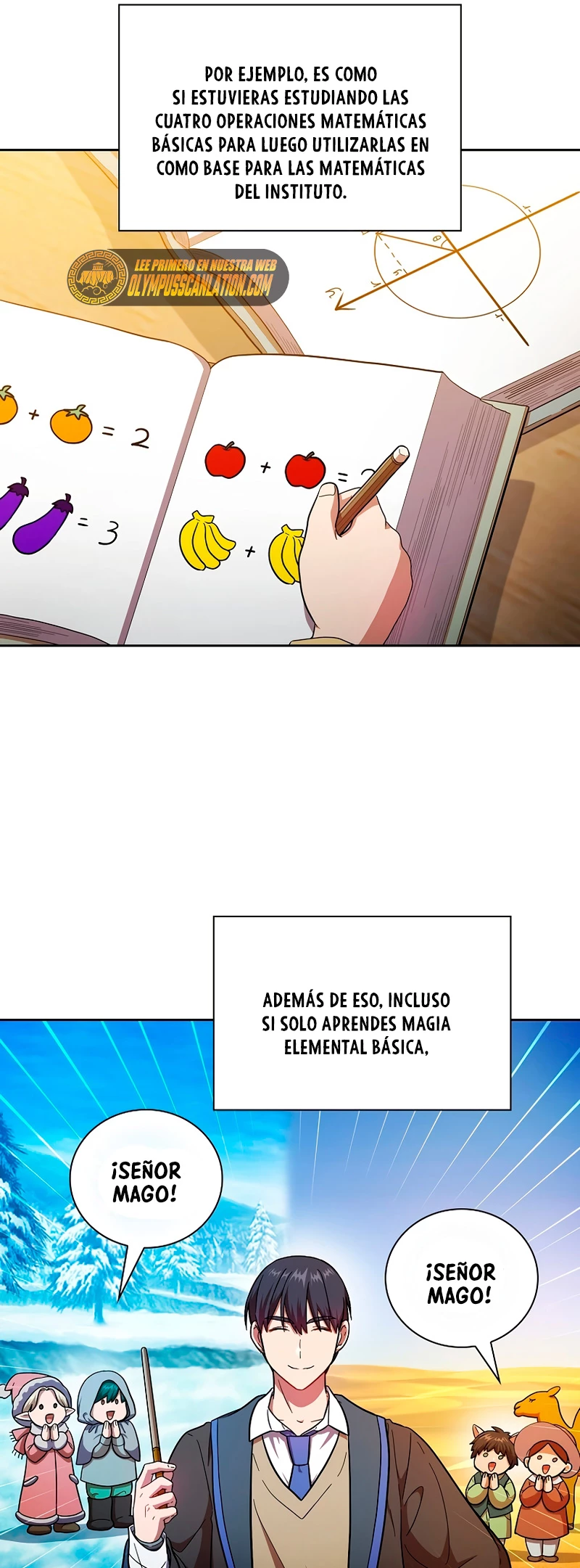 La vida de un mago de la academia de magia Capitulo 21 página 34