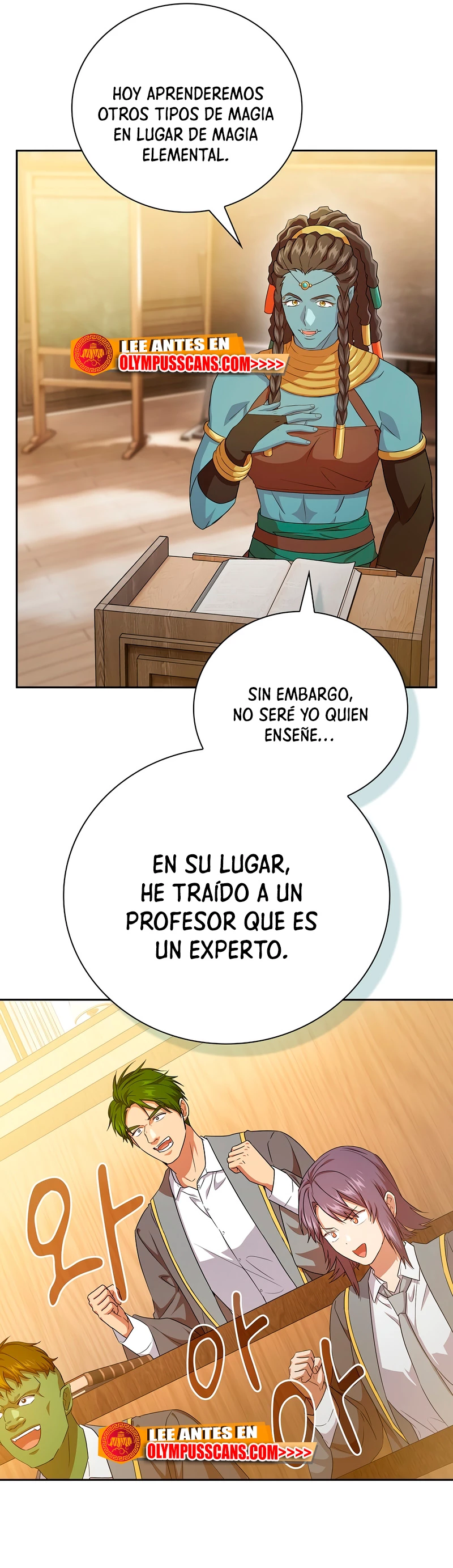 La vida de un mago de la academia de magia Capitulo 53 página 55