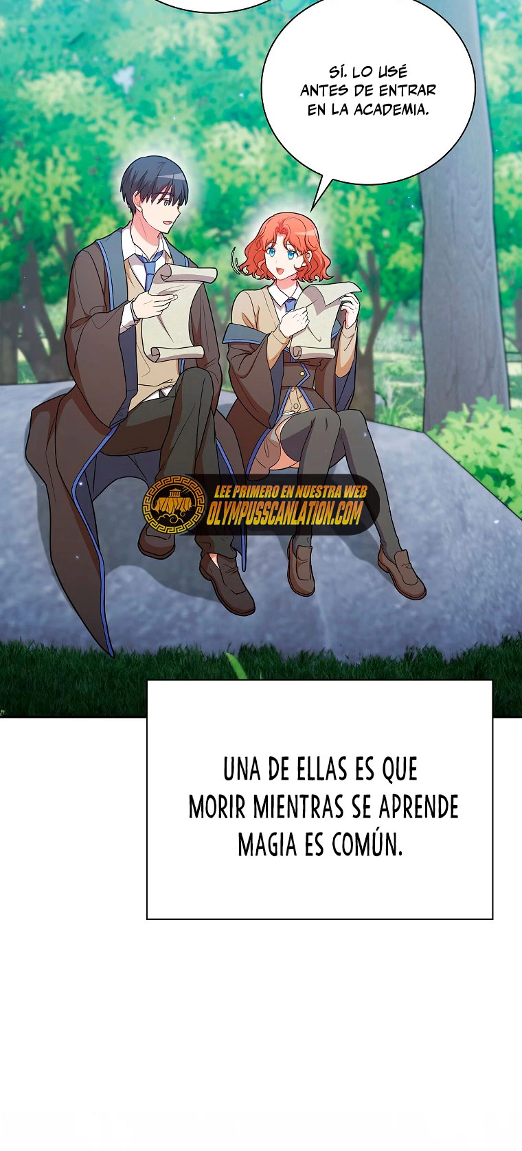 La vida de un mago de la academia de magia Capitulo 7 página 14