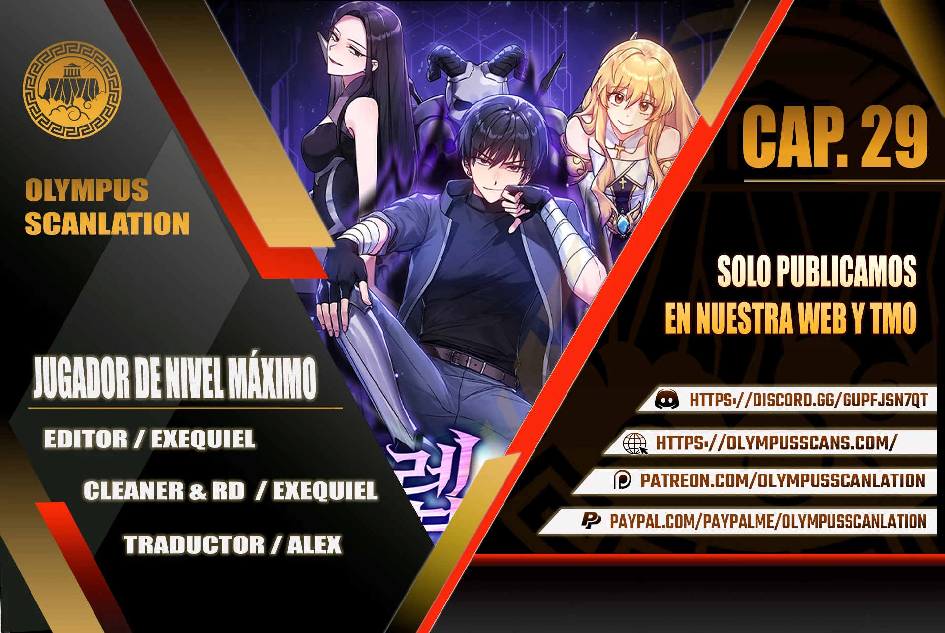 Jugador de nivel máximo Capitulo 29 página 29