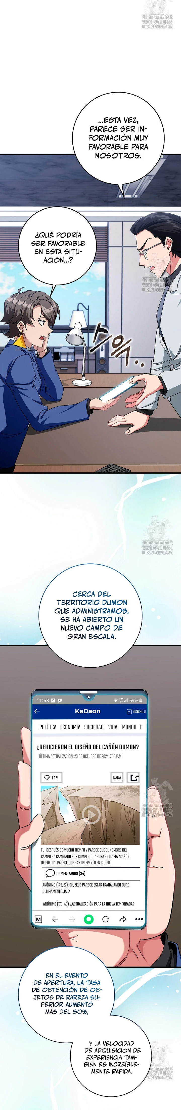 Jugador de nivel máximo Capitulo 85 página 18