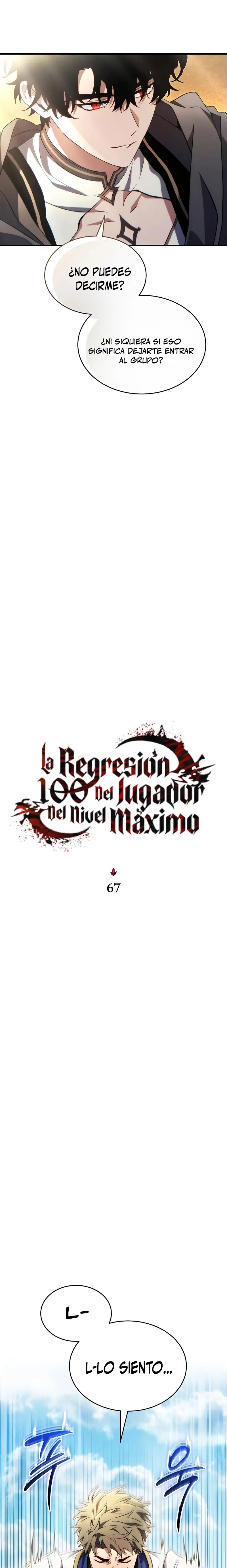 La regresión 100 del jugador de nivel máximo Capitulo 67 página 8