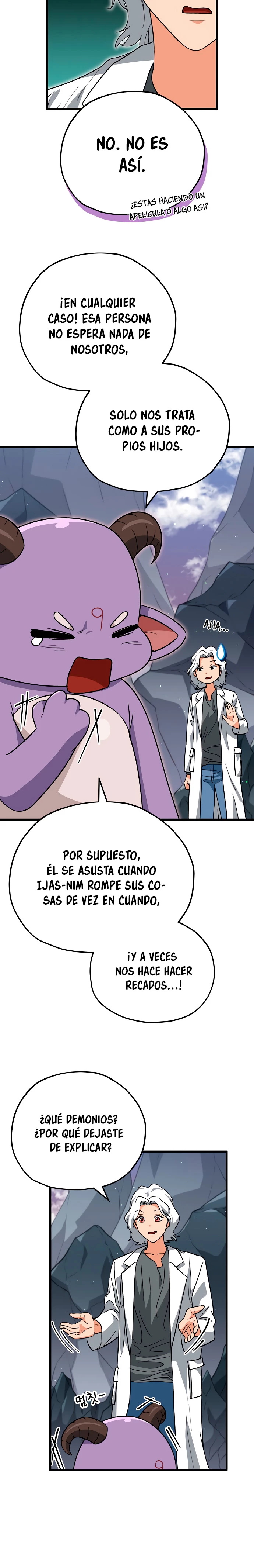 Mi papa es demasiado fuerte Capitulo 111 página 4
