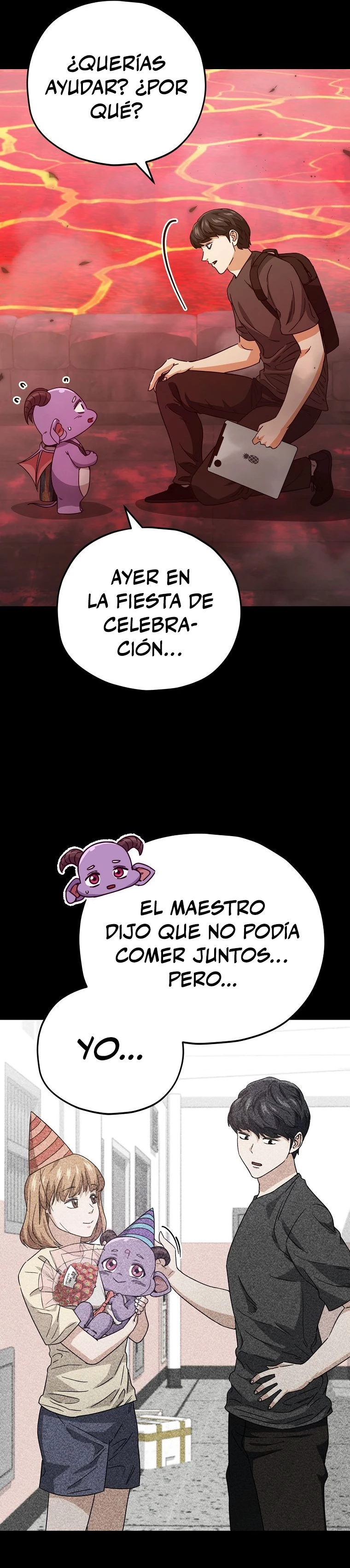 Mi papa es demasiado fuerte Capitulo 124 página 4