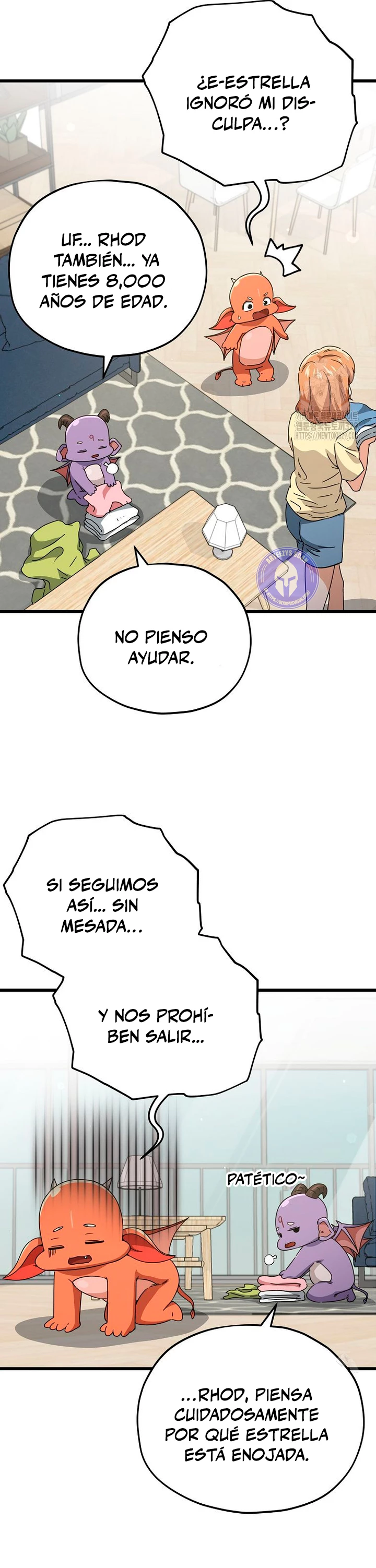 Mi papa es demasiado fuerte Capitulo 157 página 37