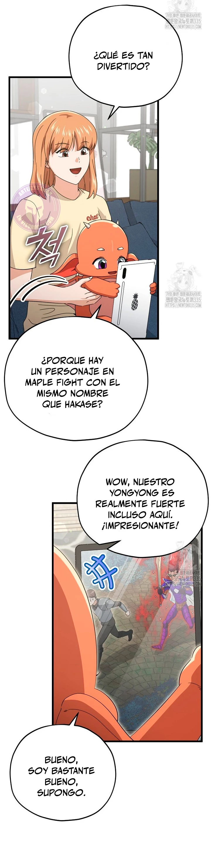 Mi papa es demasiado fuerte Capitulo 163 página 26