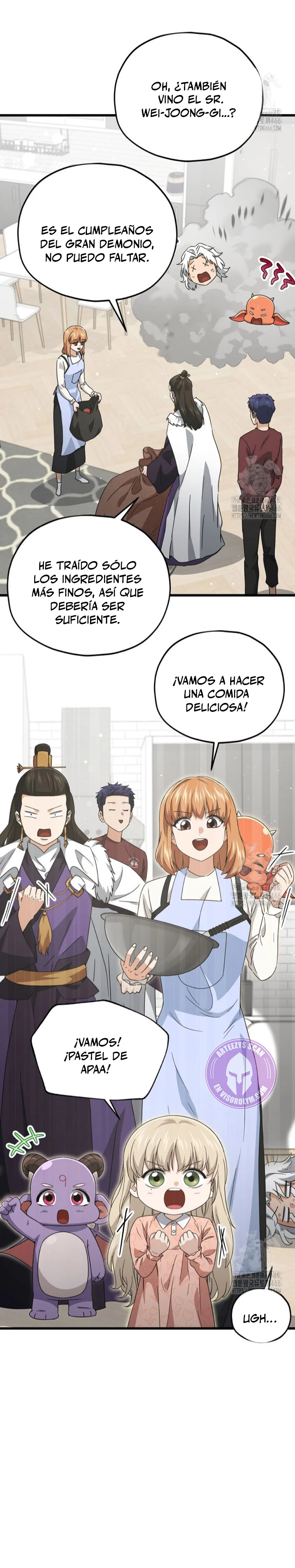 Mi papa es demasiado fuerte Capitulo 194 página 22