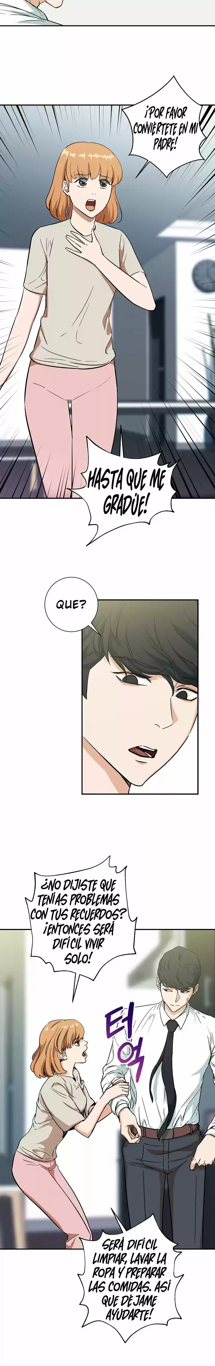 Mi papa es demasiado fuerte Capitulo 2 página 10