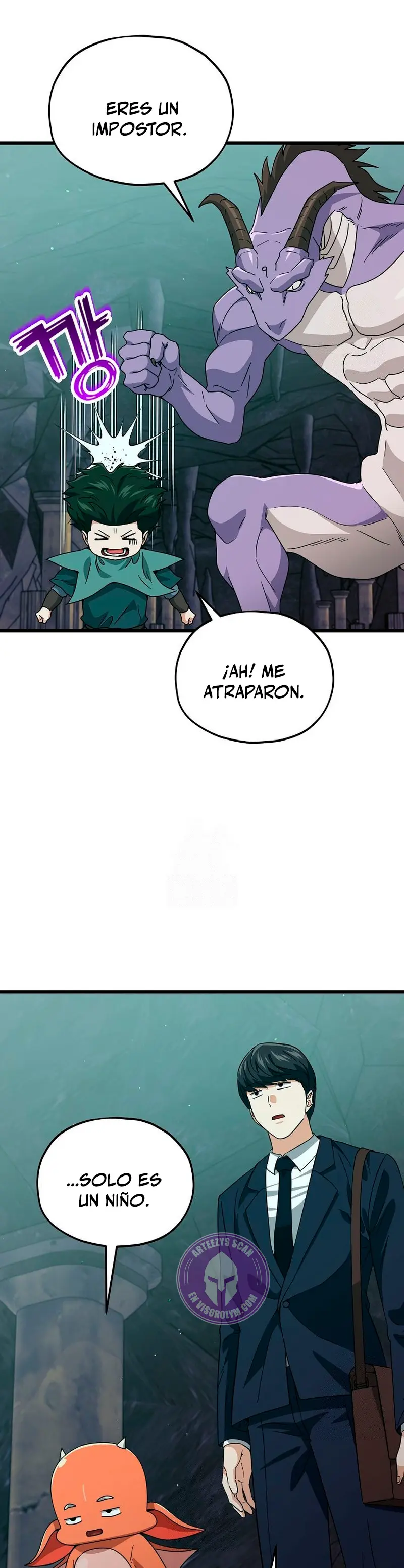 Mi papa es demasiado fuerte Capitulo 218 página 35