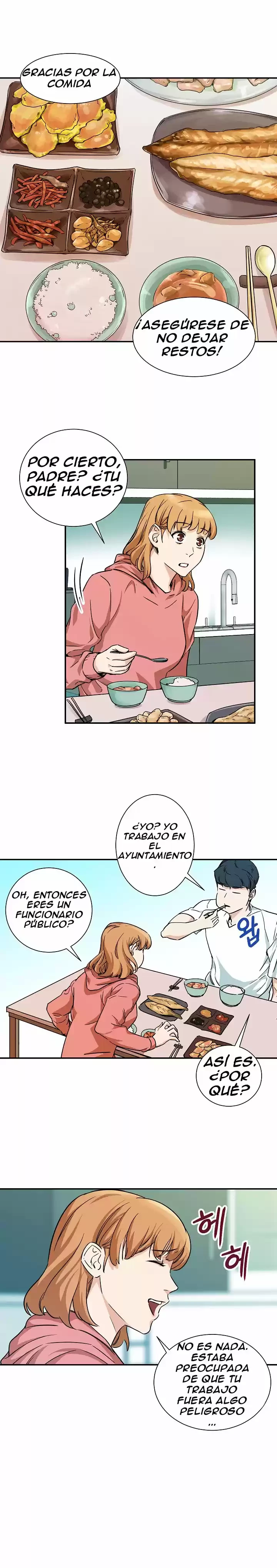 Mi papa es demasiado fuerte Capitulo 3 página 14
