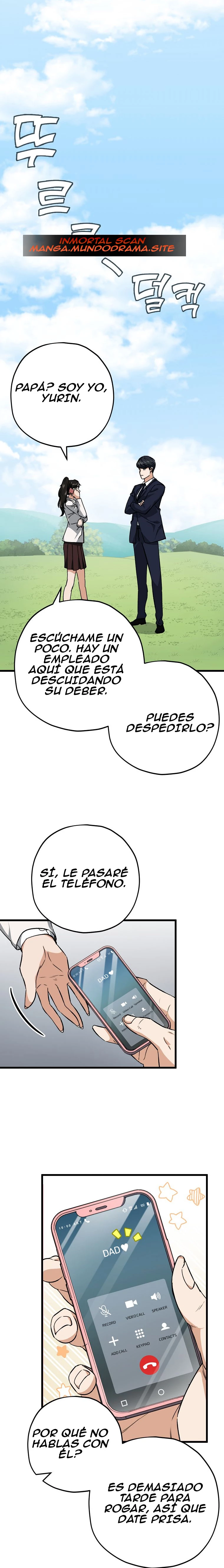 Mi papa es demasiado fuerte Capitulo 73 página 4