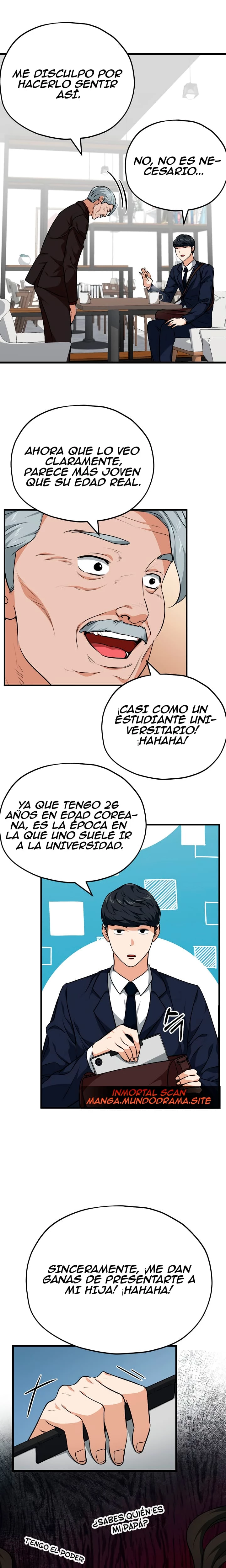 Mi papa es demasiado fuerte Capitulo 84 página 12