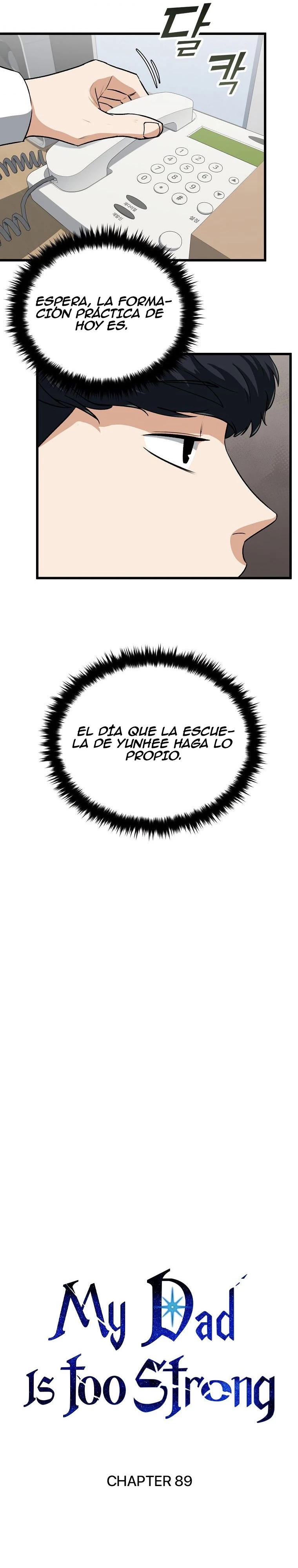 Mi papa es demasiado fuerte Capitulo 89 página 4
