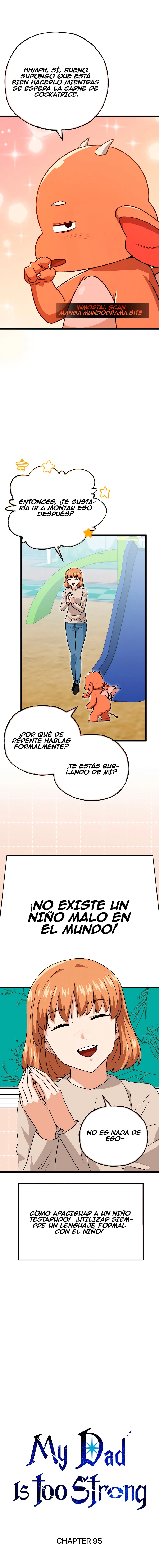 Mi papa es demasiado fuerte Capitulo 95 página 9