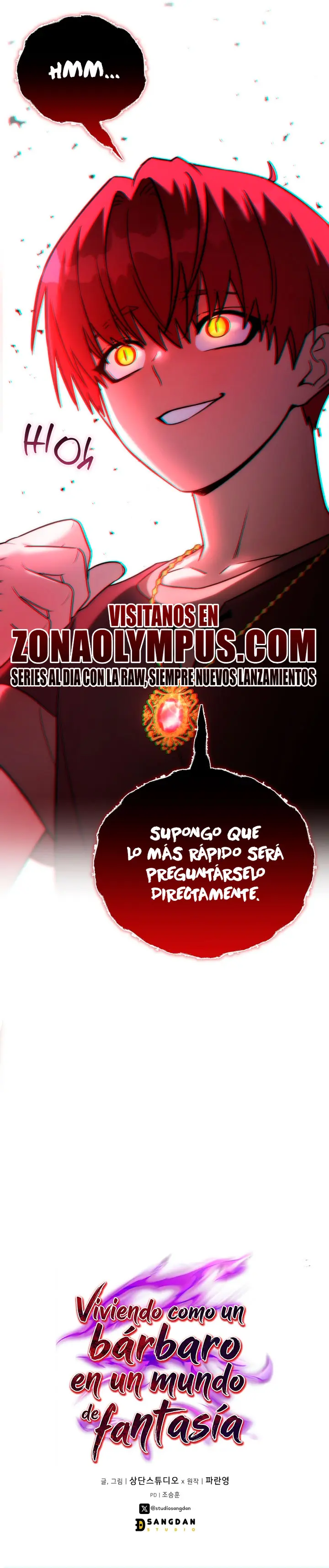 Viviendo como un bárbaro en un mundo de fantasÍa Capitulo 65 página 34