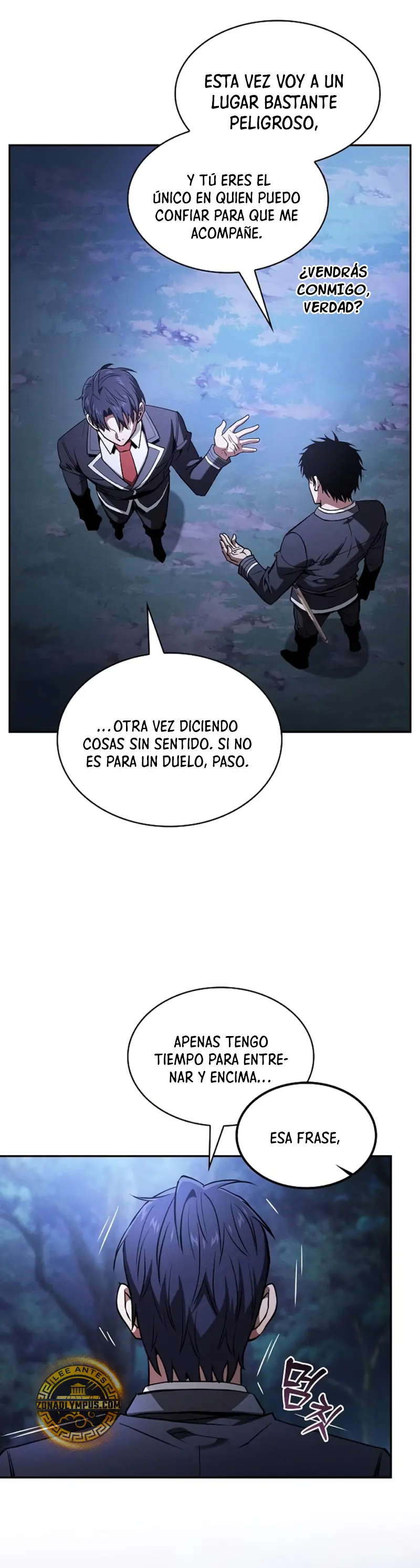 El maestro de la espada Genio de la academia Capitulo 104 página 41