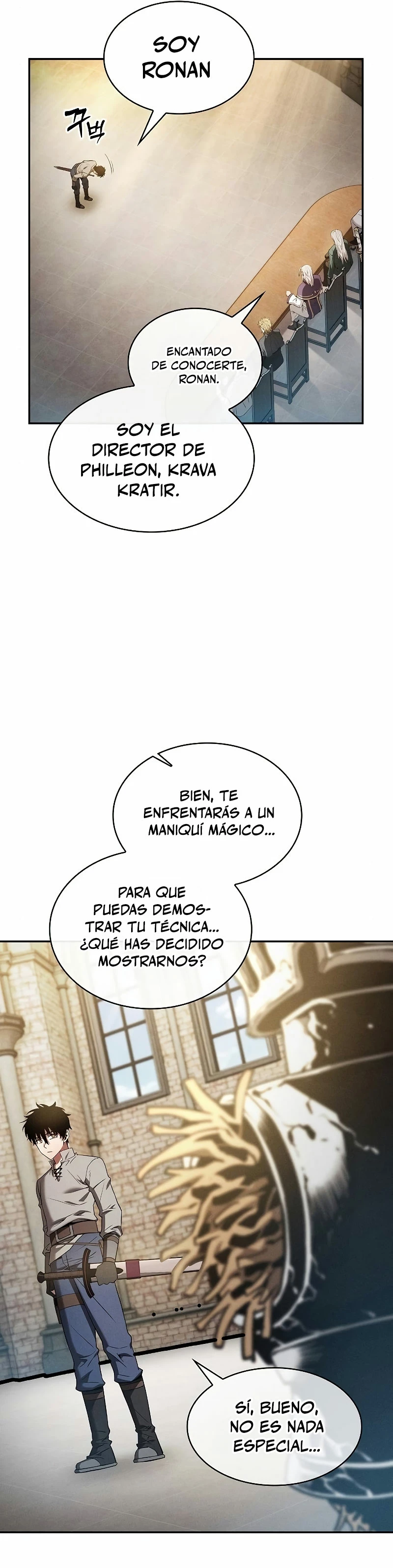 El maestro de la espada Genio de la academia Capitulo 11 página 32