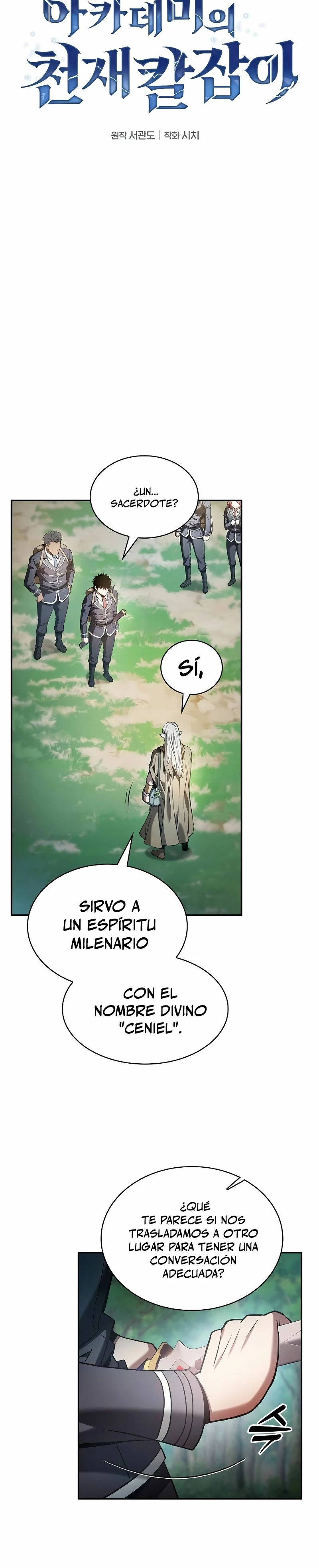 El maestro de la espada Genio de la academia Capitulo 40 página 10