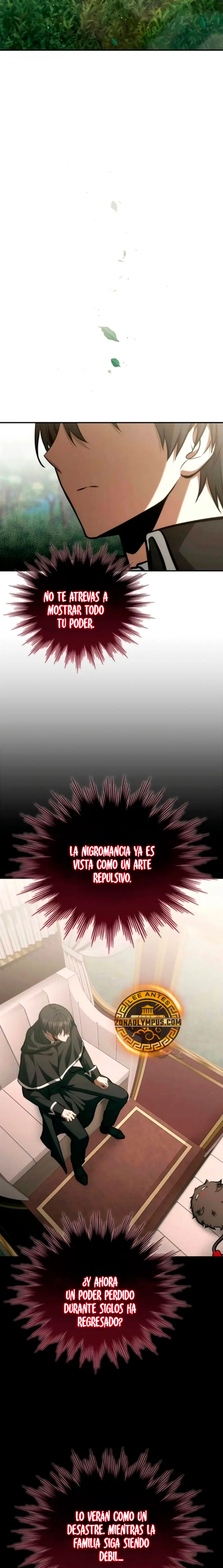 El Joven Heredero de la Familia de Nigromantes Capitulo 59 página 11