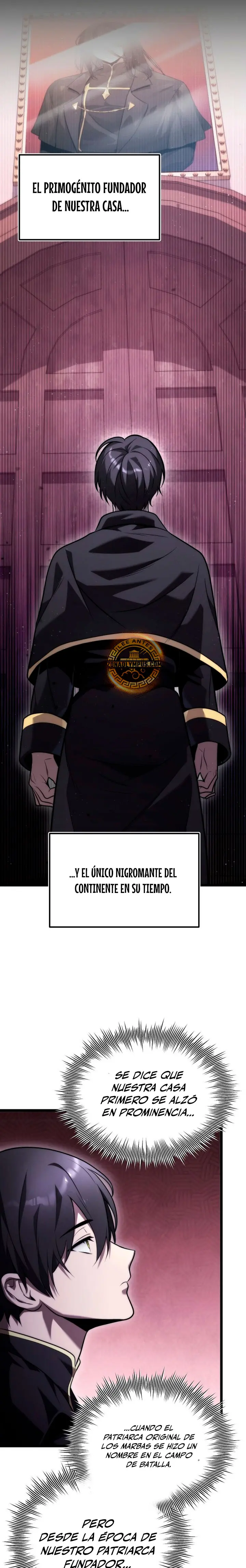 El Joven Heredero de la Familia de Nigromantes Capitulo 1 página 30