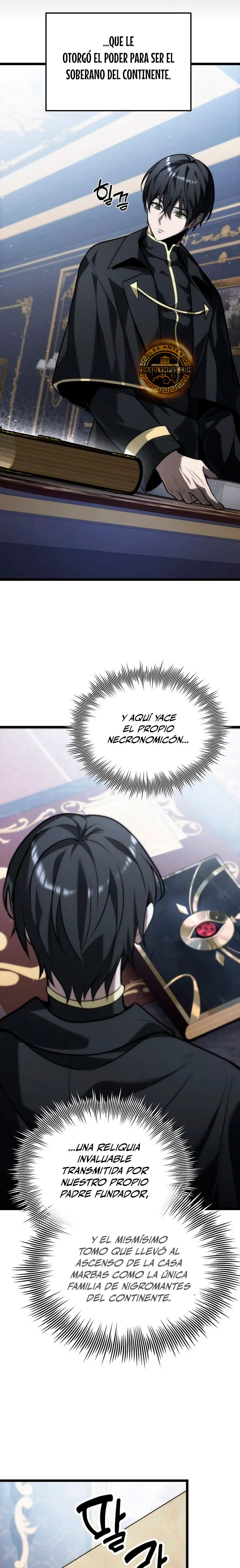 El Joven Heredero de la Familia de Nigromantes Capitulo 1 página 36