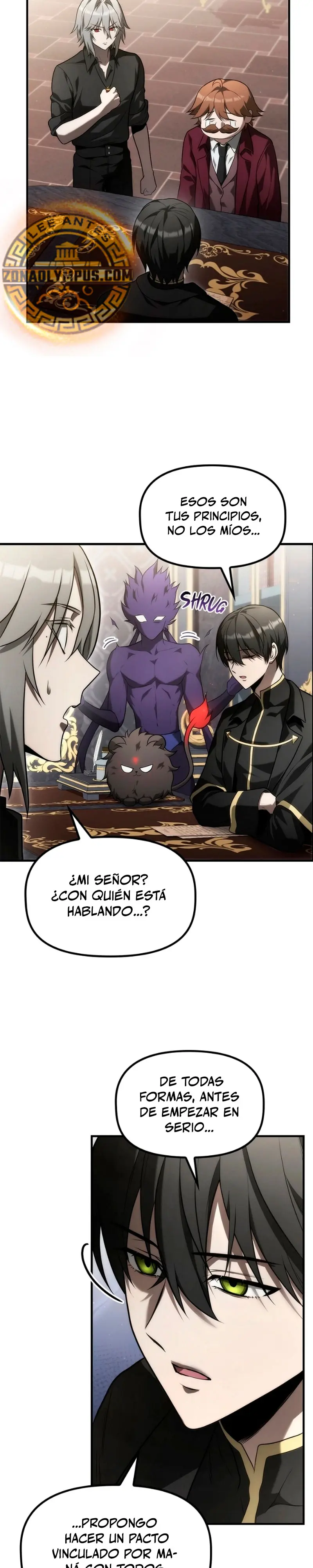 El Joven Heredero de la Familia de Nigromantes Capitulo 13 página 21