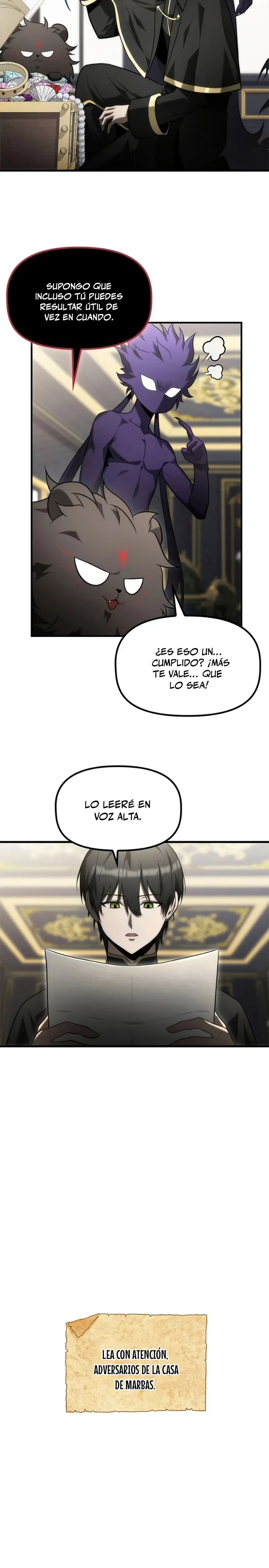El Joven Heredero de la Familia de Nigromantes Capitulo 14 página 14
