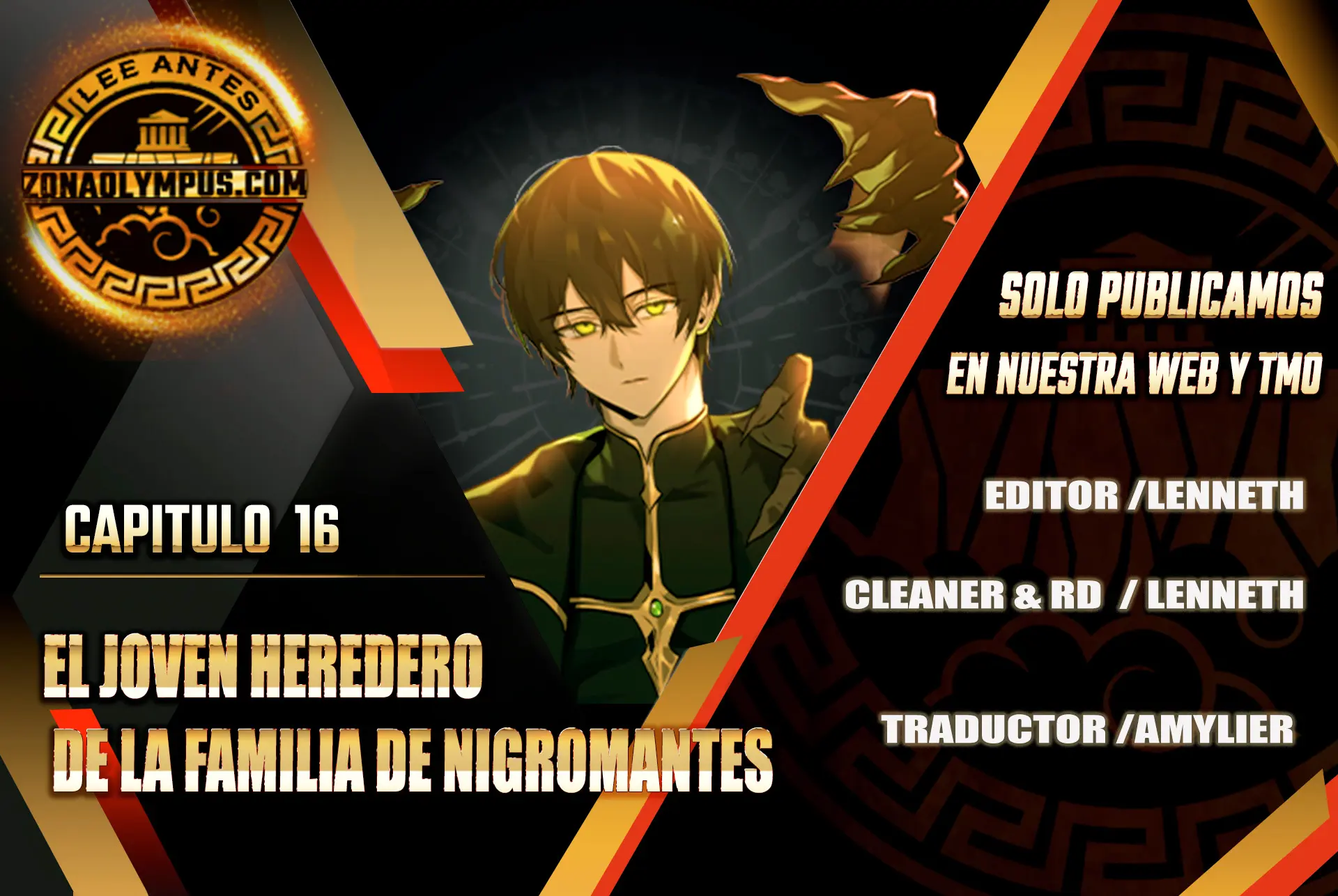 El Joven Heredero de la Familia de Nigromantes Capitulo 16 página 2