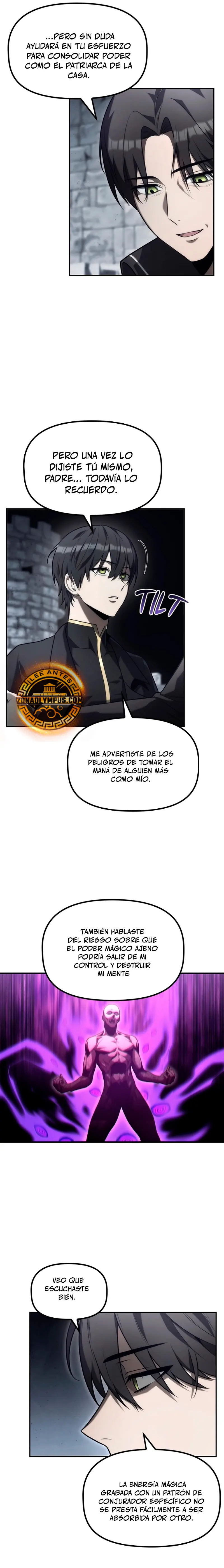 El Joven Heredero de la Familia de Nigromantes Capitulo 17 página 8
