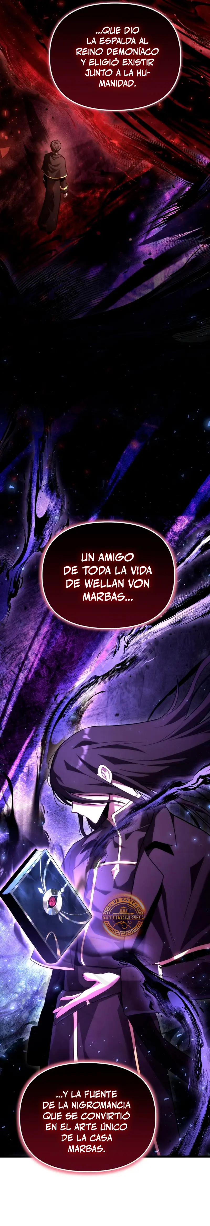 El Joven Heredero de la Familia de Nigromantes Capitulo 2 página 14