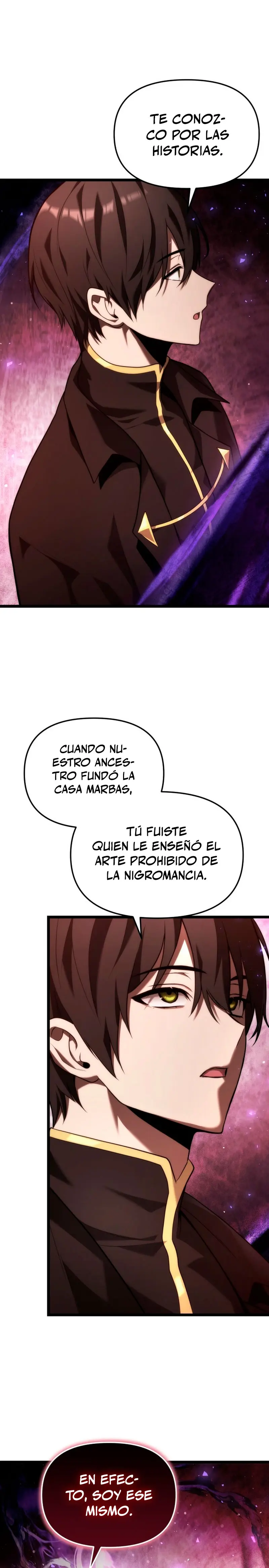 El Joven Heredero de la Familia de Nigromantes Capitulo 2 página 15