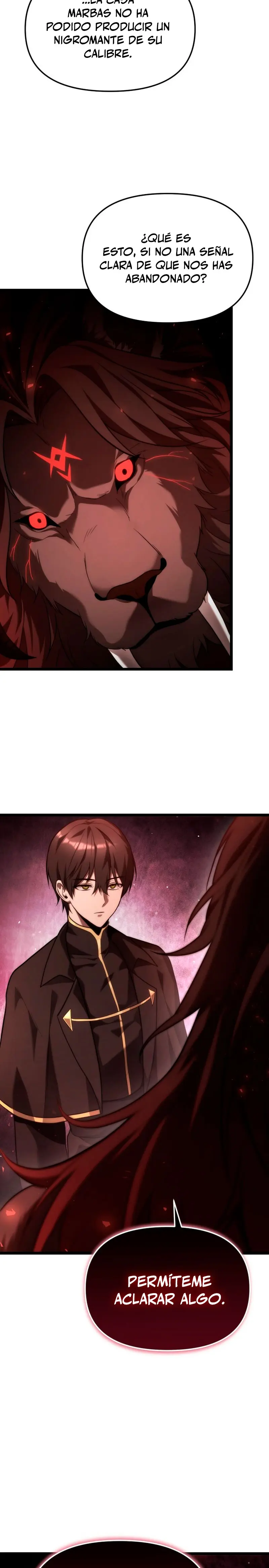 El Joven Heredero de la Familia de Nigromantes Capitulo 2 página 18