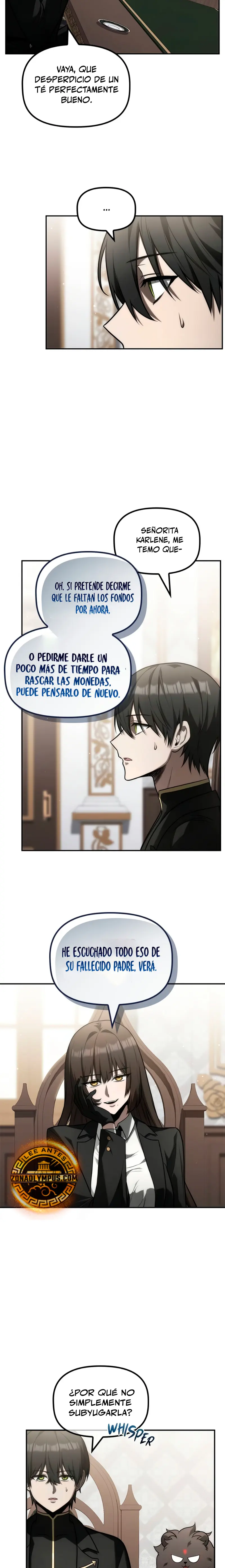 El Joven Heredero de la Familia de Nigromantes Capitulo 21 página 13